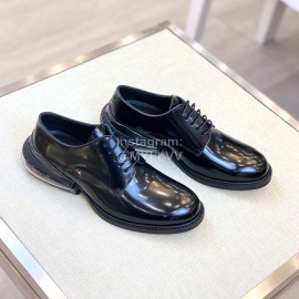 Margiela Calf Leather Lace Up Business Shoes For Men