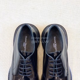 Margiela Calf Leather Lace Up Business Shoes For Men