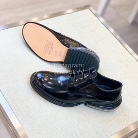 Margiela Calf Leather Lace Up Business Shoes For Men