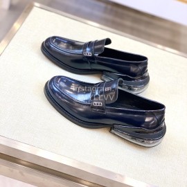 Margiela Calf Leather Business Shoes For Men