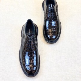Margiela Cowhide Lace Up Business Shoes For Men