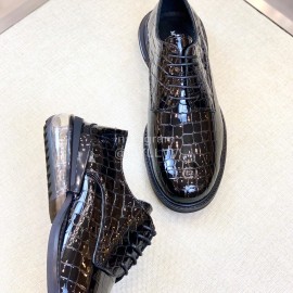 Margiela Cowhide Lace Up Business Shoes For Men