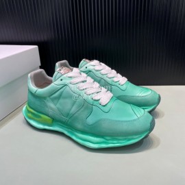 Mmy Fashion Thick Soled Sneakers For Men Green