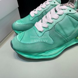 Mmy Fashion Thick Soled Sneakers For Men Green