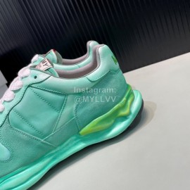 Mmy Fashion Thick Soled Sneakers For Men Green