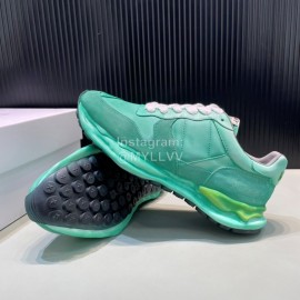 Mmy Fashion Thick Soled Sneakers For Men Green