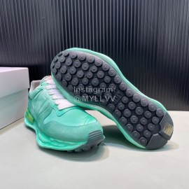 Mmy Fashion Thick Soled Sneakers For Men Green