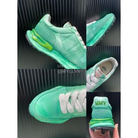 Mmy Fashion Thick Soled Sneakers For Men Green