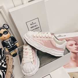 Maison Mihara Yasuhiro Fashion Shell Head Casual Shoes For Women Pink