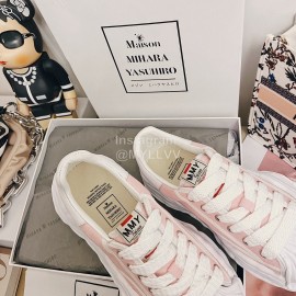 Maison Mihara Yasuhiro Fashion Shell Head Casual Shoes For Women Pink