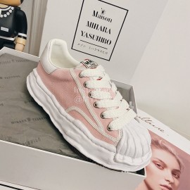Maison Mihara Yasuhiro Fashion Shell Head Casual Shoes For Women Pink