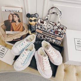 Maison Mihara Yasuhiro Fashion Shell Head Casual Shoes For Women Pink