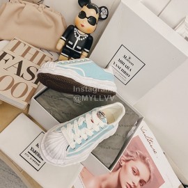 Maison Mihara Yasuhiro Fashion Shell Head Casual Shoes For Women Blue