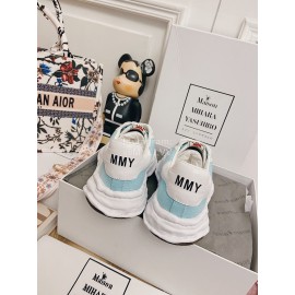 Maison Mihara Yasuhiro Fashion Shell Head Casual Shoes For Women Blue