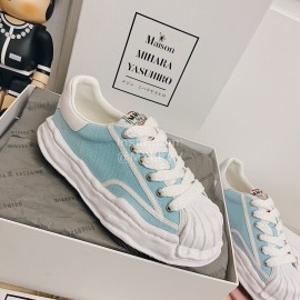 Maison Mihara Yasuhiro Fashion Shell Head Casual Shoes For Women Blue