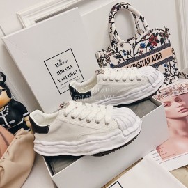 Maison Mihara Yasuhiro Fashion Shell Head Casual Shoes For Women White