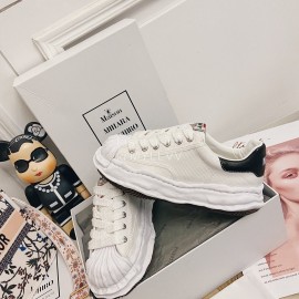 Maison Mihara Yasuhiro Fashion Shell Head Casual Shoes For Women White