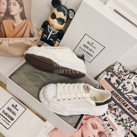 Maison Mihara Yasuhiro Fashion Shell Head Casual Shoes For Women White