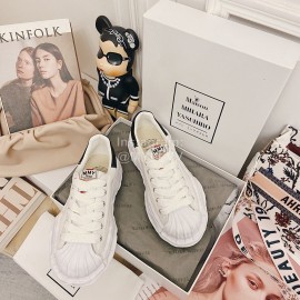 Maison Mihara Yasuhiro Fashion Shell Head Casual Shoes For Women White