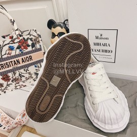 Maison Mihara Yasuhiro Fashion Shell Head Casual Shoes For Women White