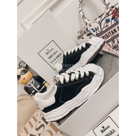 Maison Mihara Yasuhiro Fashion Shell Head Casual Shoes For Women Black