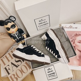 Maison Mihara Yasuhiro Fashion Shell Head Casual Shoes For Women Black