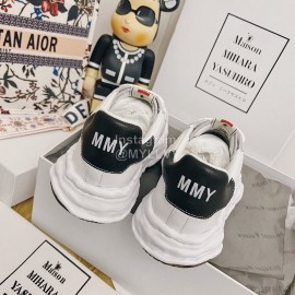 Maison Mihara Yasuhiro Fashion Calf Shell Head Casual Shoes For Women White