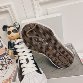 Maison Mihara Yasuhiro Fashion Shell Head High Top Casual Shoes For Women Black