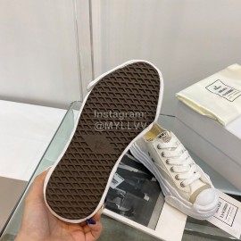 Maison Mihara Yasuhiro Fashion Casual Canvas Shoes For Women White