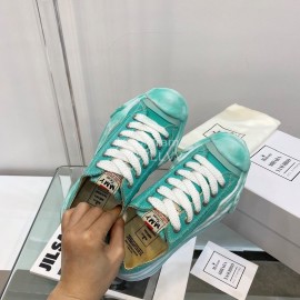 Maison Mihara Yasuhiro Fashion Casual Canvas Shoes For Women Green