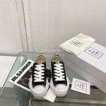 Maison Mihara Yasuhiro Fashion Casual Canvas Shoes For Women Black