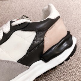 Maison Mihara Yasuhiro Retro Casual Thick Soles Sneakers White