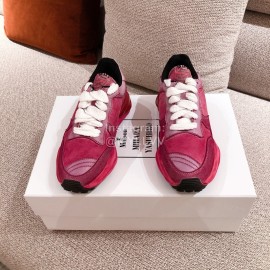 Maison Mihara Yasuhiro Retro Casual Thick Soles Sneakers Wine Red
