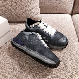 Maison Mihara Yasuhiro Retro Casual Thick Soles Sneakers Gray