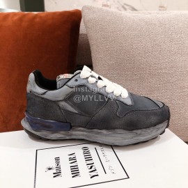 Maison Mihara Yasuhiro Retro Casual Thick Soles Sneakers Gray