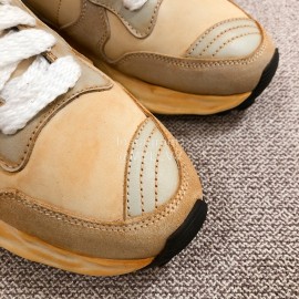 Maison Mihara Yasuhiro Retro Casual Thick Soles Sneakers Orange