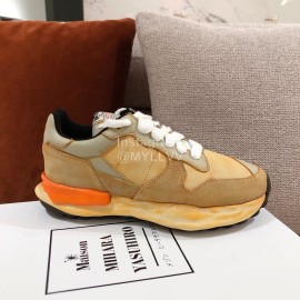 Maison Mihara Yasuhiro Retro Casual Thick Soles Sneakers Orange