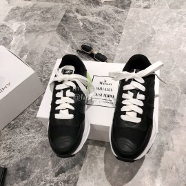 Maison Mihara Yasuhiro Autumn Winter Retro Casual Sneakers Black