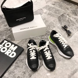 Maison Mihara Yasuhiro Autumn Winter Retro Casual Sneakers Black