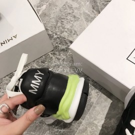 Maison Mihara Yasuhiro Autumn Winter Retro Casual Sneakers Black