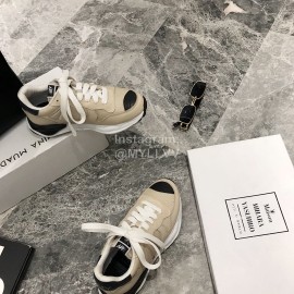 Maison Mihara Yasuhiro Autumn Winter Retro Casual Sneakers Beige