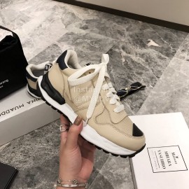 Maison Mihara Yasuhiro Autumn Winter Retro Casual Sneakers Beige