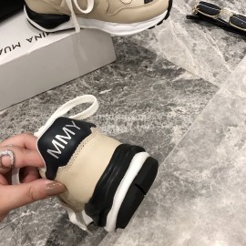 Maison Mihara Yasuhiro Autumn Winter Retro Casual Sneakers Beige