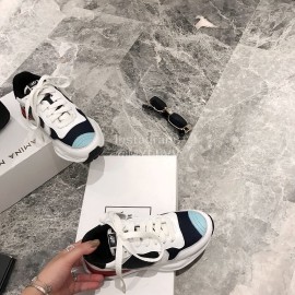 Maison Mihara Yasuhiro Autumn Winter Retro Casual Sneakers White