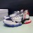 Moncler Cowhide Mesh Sneakers For Men And Women Navy