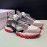 Moncler Cowhide Mesh Sneakers For Men And Women Gray