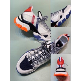 Moncler Cowhide Mesh Sneakers For Men And Women