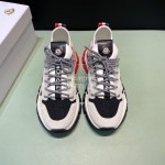 Moncler New Cowhide Mesh Sneakers For Men And Women