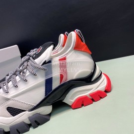 Moncler New Cowhide Mesh Sneakers For Men And Women