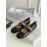 Moschino Spring Leather Ballet Shoes For Women Black